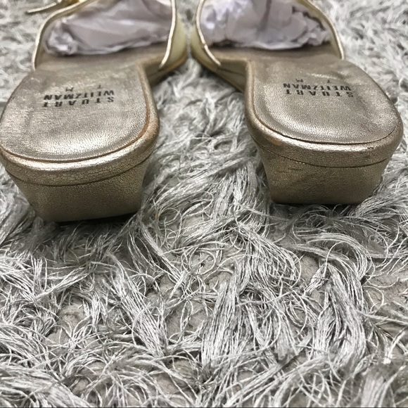 STUART WEITZMAN SWAROVSKI SLIDES🔥 - Picture 8 of 10
